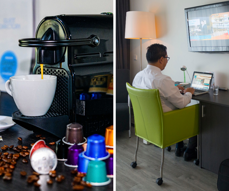 Flex werkplekken Grand HotelAmstelveen